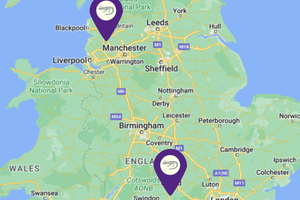 Great Crested Newt Testing Locations Cellmark